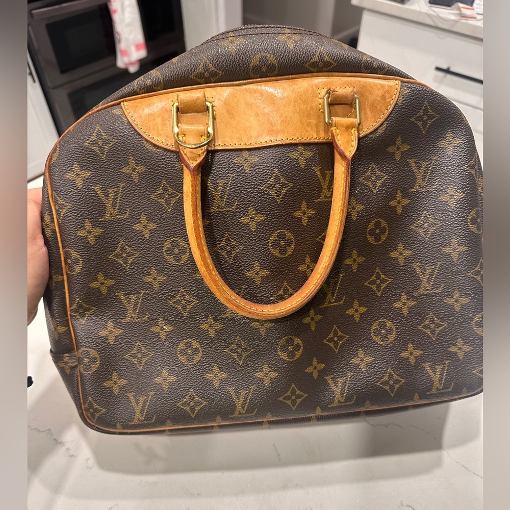 Louis Vuitton Deauville Bowling Vanity Vintage Handbag